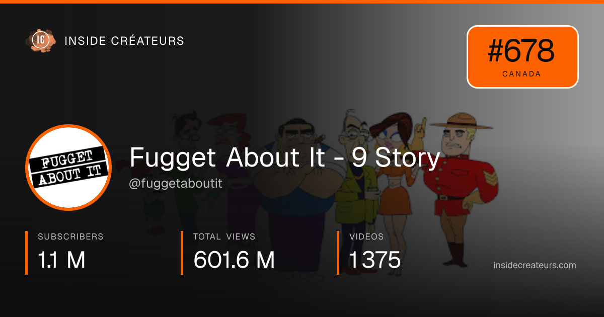 Fugget About It - 9 Story stats card