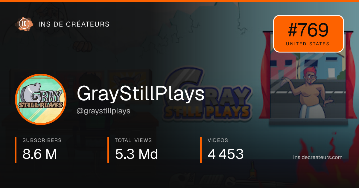 GrayStillPlays stats card