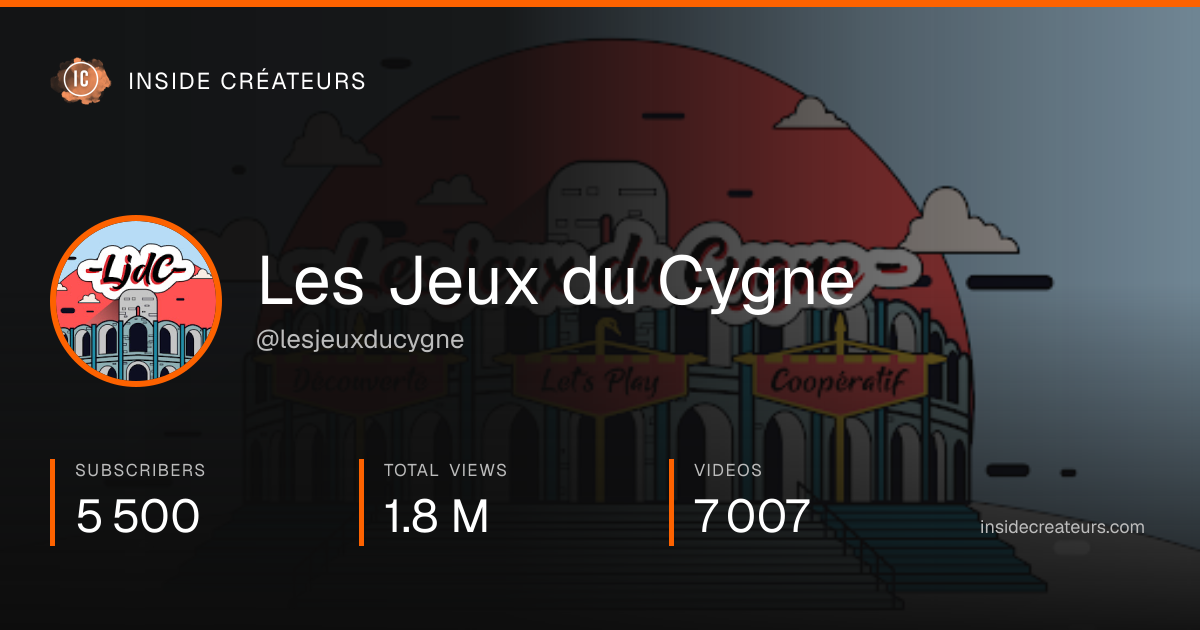 Les Jeux du Cygne stats card