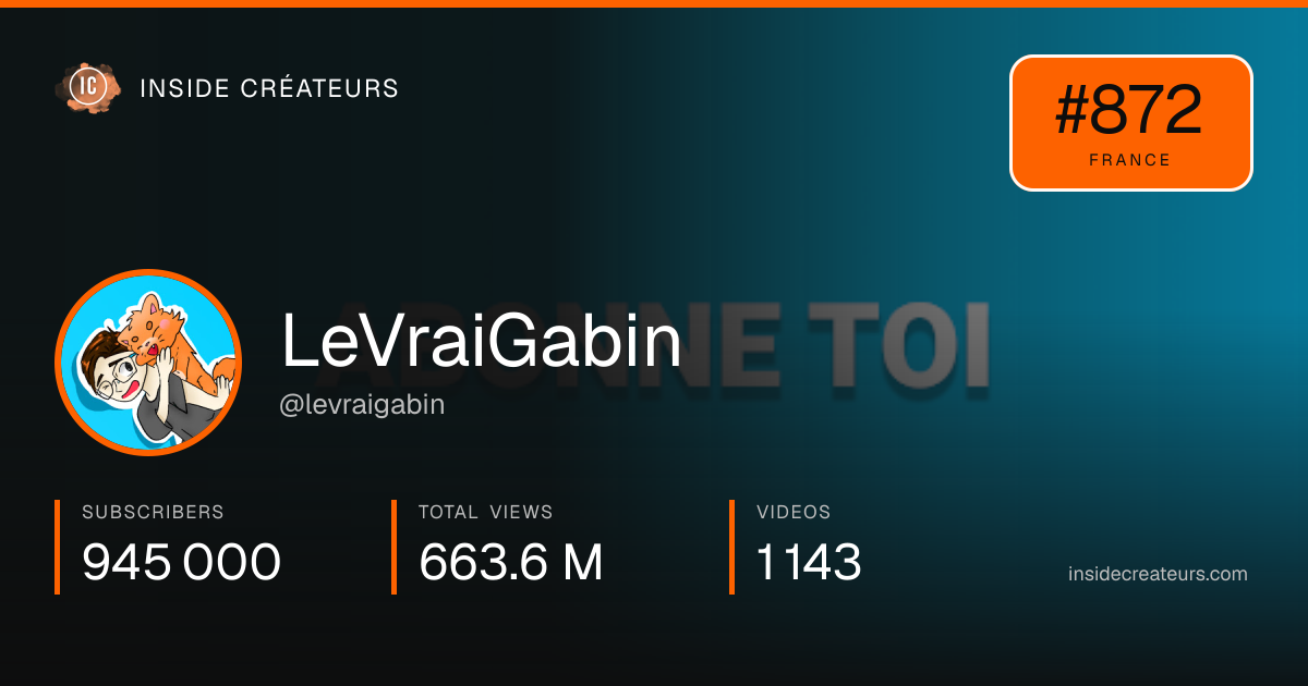LeVraiGabin stats card
