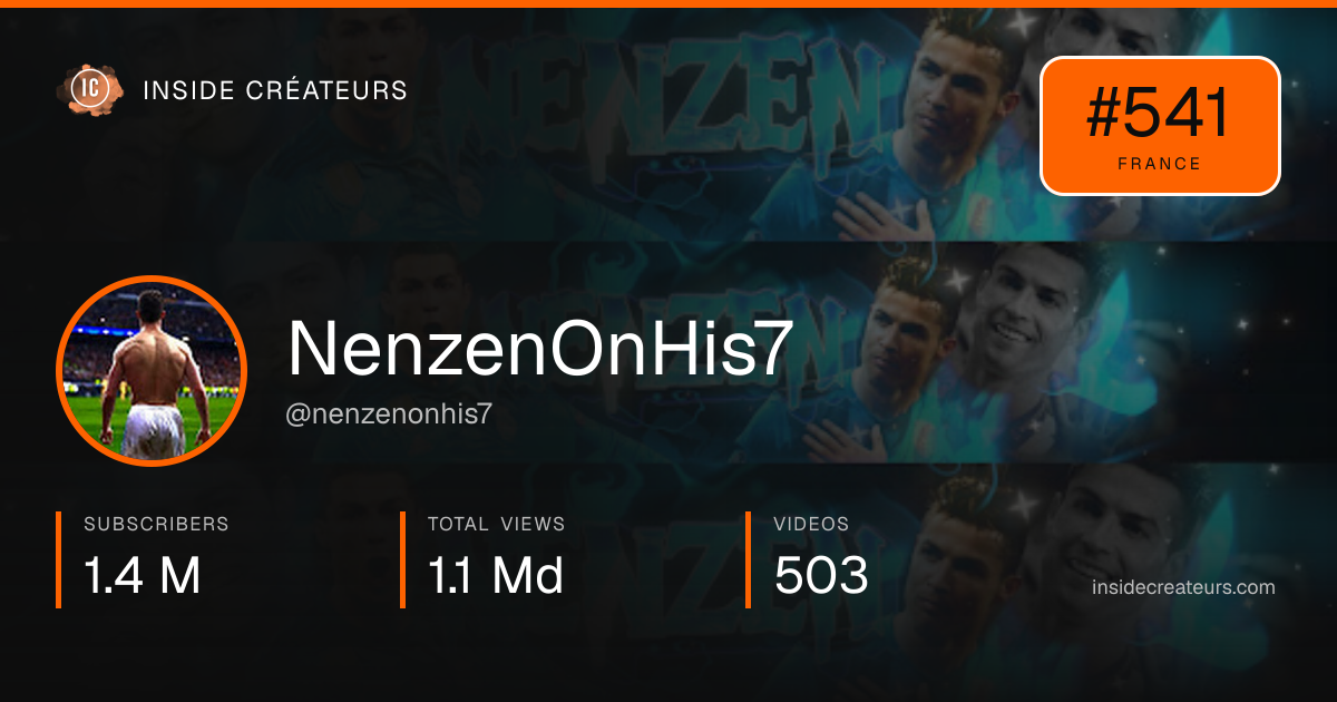 NenzenOnHis7 stats card