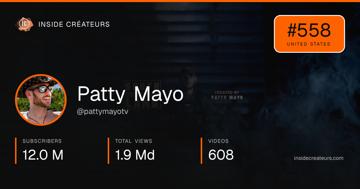 Patty Mayo stats card