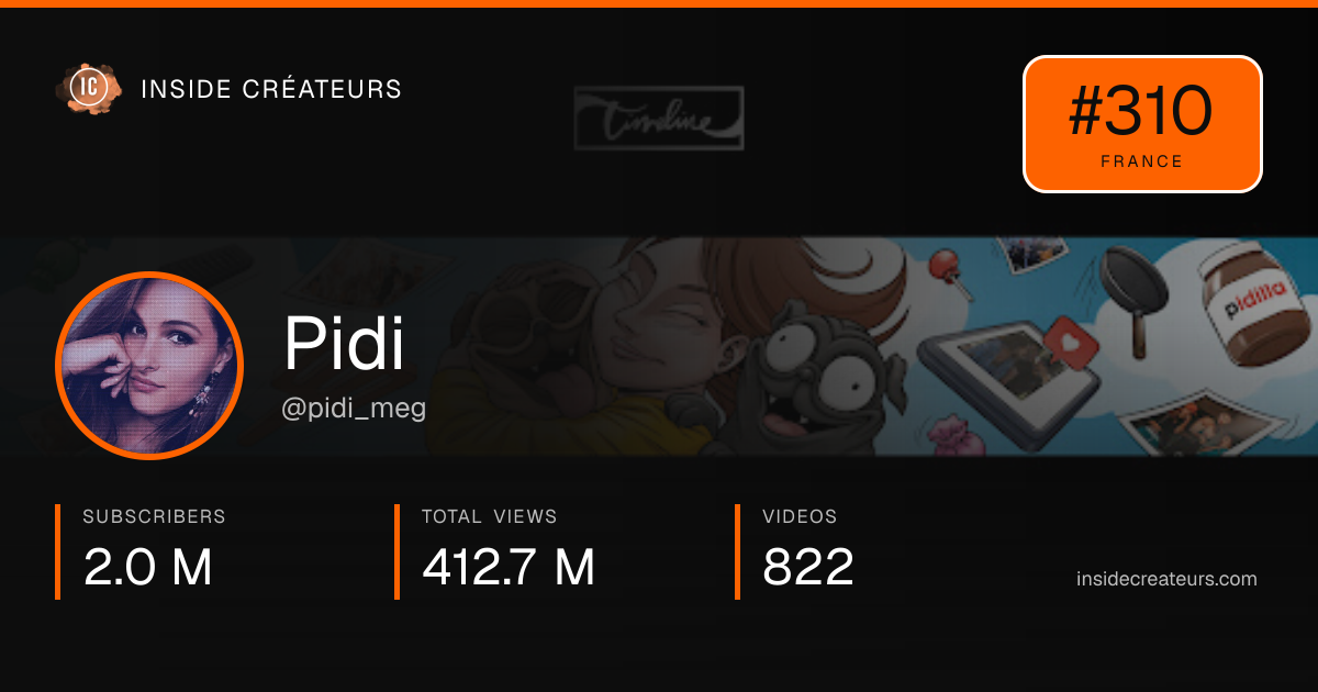 Pidi stats card