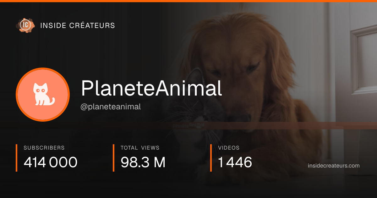 PlaneteAnimal stats card