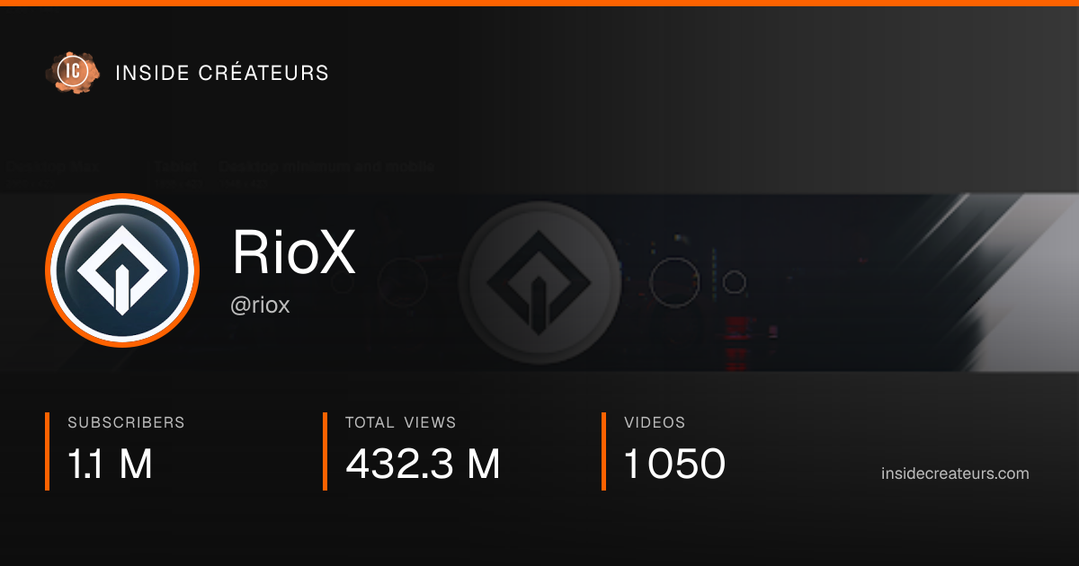 RioX stats card
