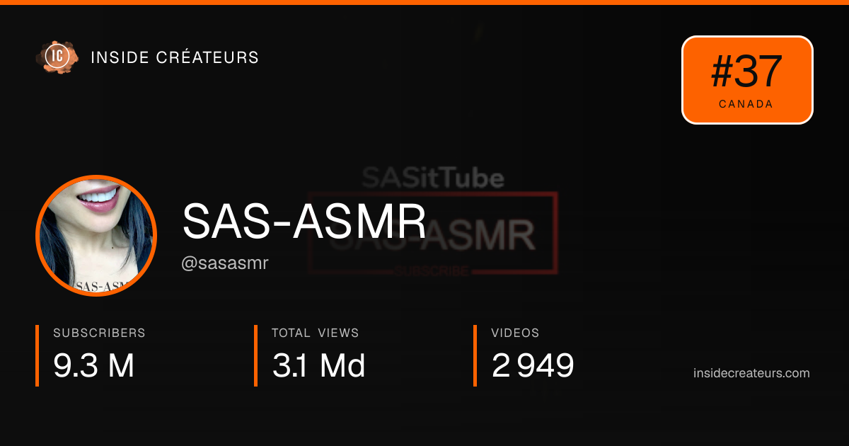 SAS-ASMR stats card
