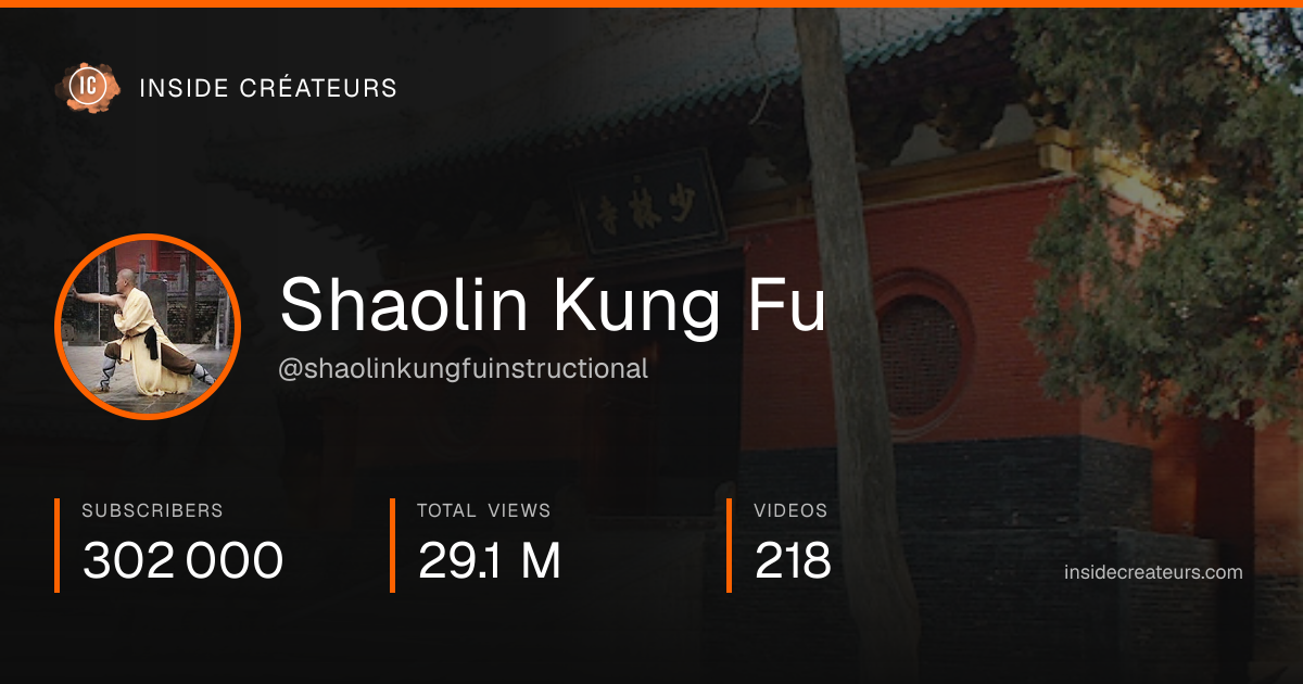 Shaolin Kung Fu stats card