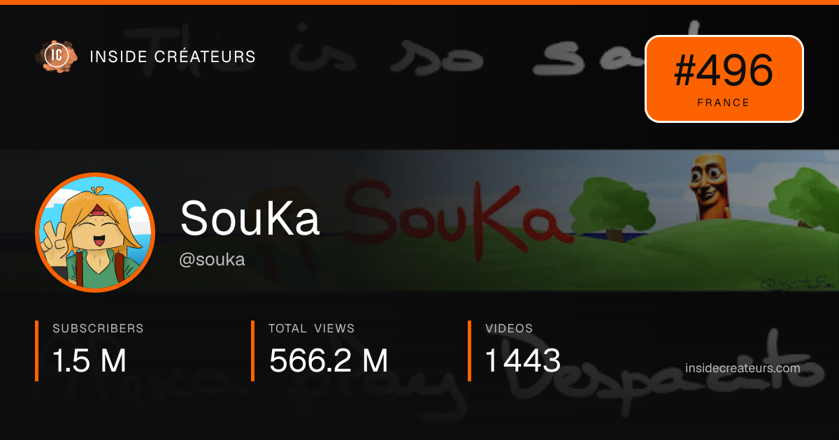 SouKa stats card