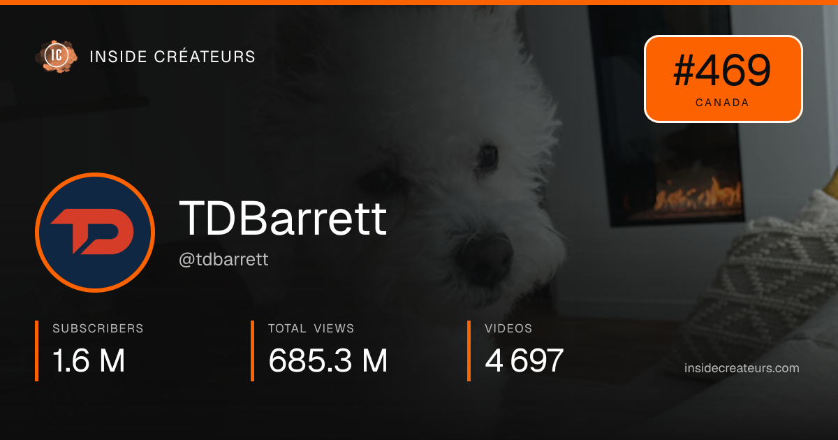 TDBarrett stats card
