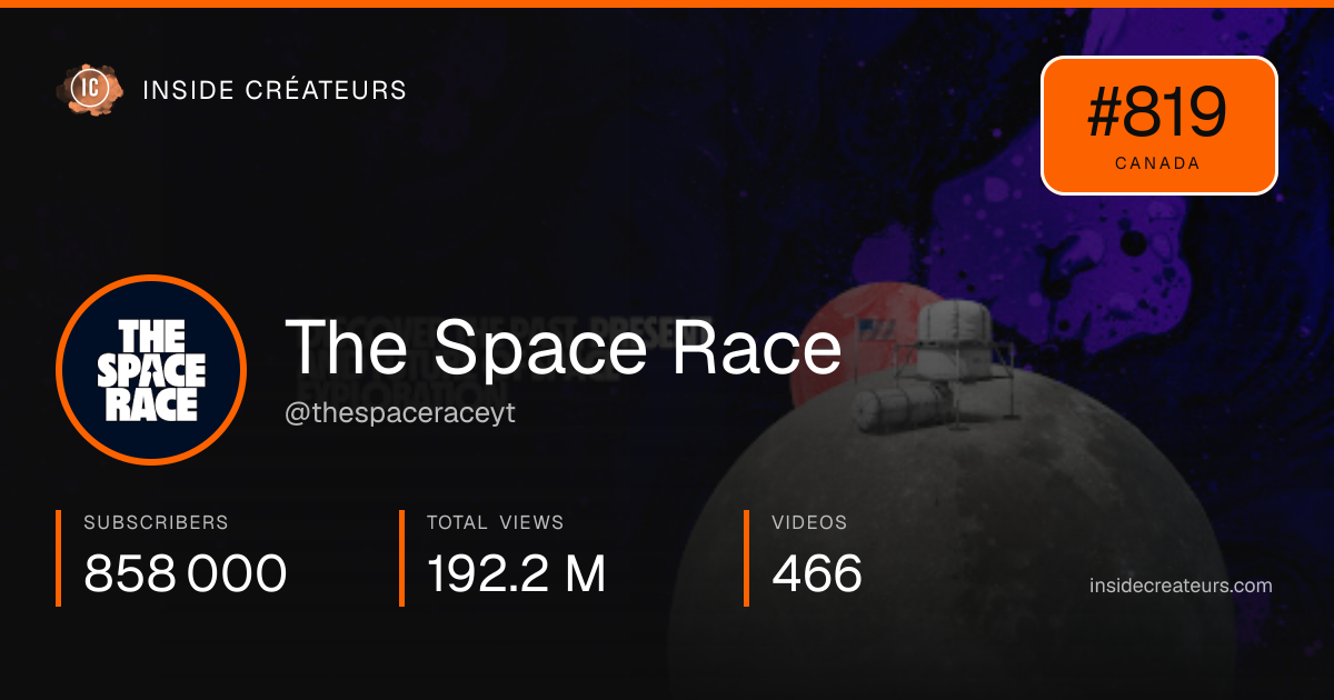The Space Race stats card