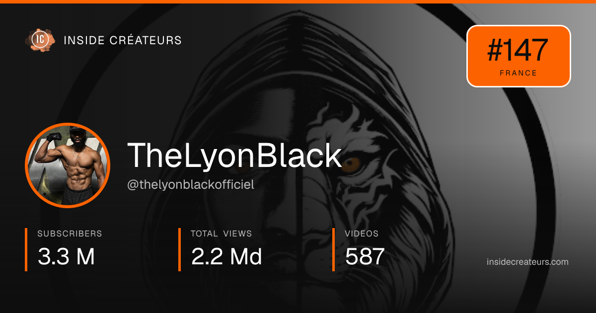 TheLyonBlack stats card