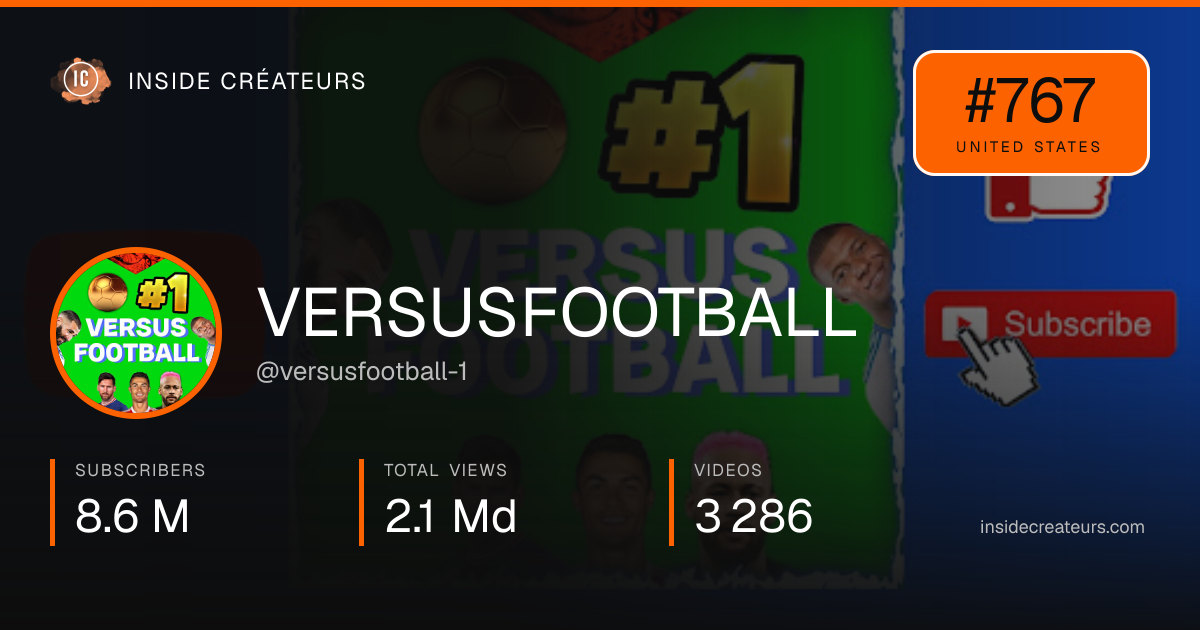 VERSUSFOOTBALL stats card