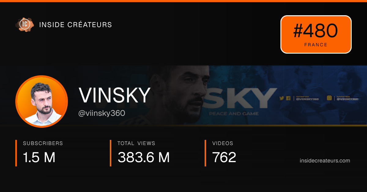 VINSKY stats card