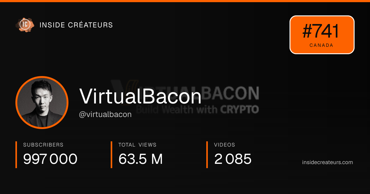 VirtualBacon stats card