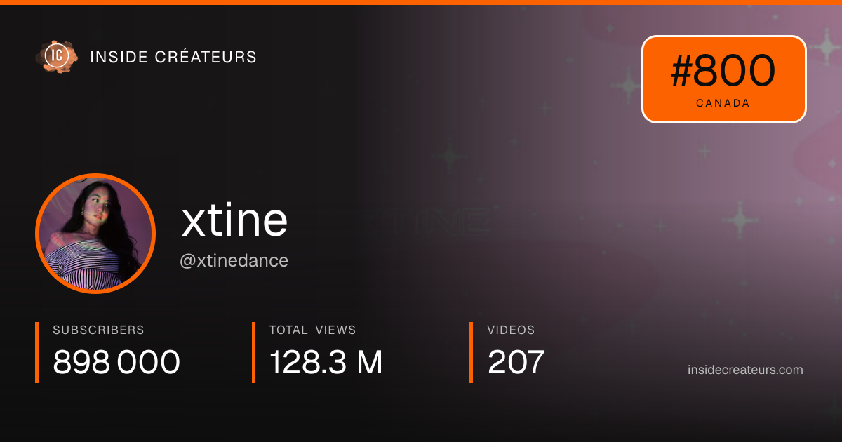 xtine stats card
