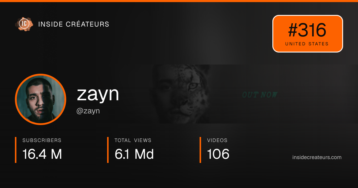 zayn stats card