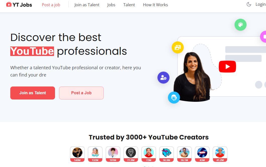 YTJobs website YTJobs website